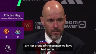 Ten Hag thanks fans for sticking with United throughout 'difficult season'