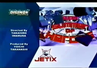 Digimon and W.I.T.C.H. ABC Family (JETIX) Split Screen Credits