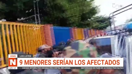 nueve menores serían los afectados