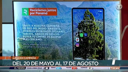 Realizan el lanzamiento de la campaña \\\"Reciclemos juntos por Panamá\\\"