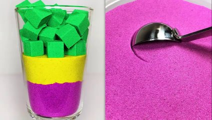 Very Satisfying and Relaxing Compilation | Kinetic Sand ASMR