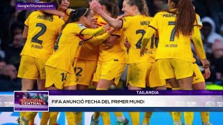 DEPORTES EDICIÓN CENTRAL 15-05-2024 FIFA | 1° Mundial de Clubes de #Fútbol Femenino