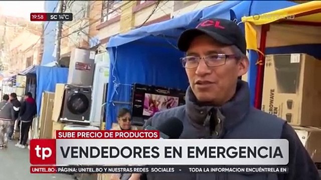 Oruro: Comerciantes dicen que tuvieron que elevar los precios de los equipos de línea blanca y negra por falta de dólares 
