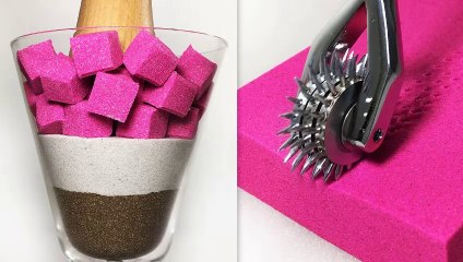 Very Satisfying and Relaxing Compilation | Kinetic Sand ASMR