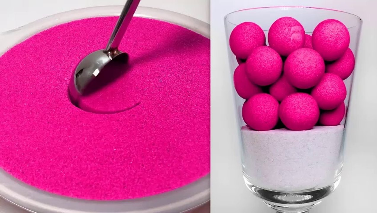 Very Satisfying and Relaxing Compilation | Kinetic Sand ASMR