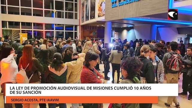 La Ley de Promoción Audiovisual de Misiones cumplió 10 años de su sanción