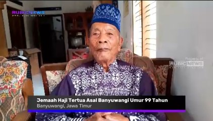 Jemaah Haji Tertua Asal Banyuwangi Umur 99 Tahun Berangkat ke Tanah Suci, Seperti Ini Perjuangannya Menabung Selama Bertahun-tahun
