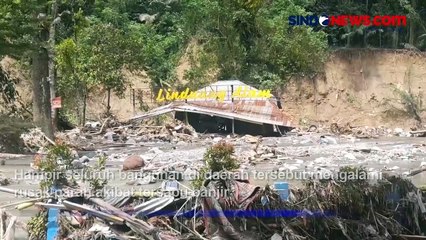 Banjir di Sumbar Mulai Surut, Warga Lembah Anai Mulai Bersih-Bersih