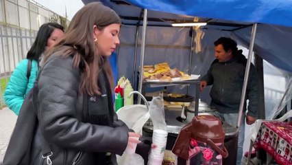 Chileans bundle up amid the fiercest cold snap in decades