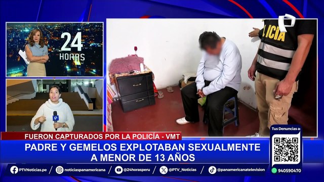 VMT: rescatan a menor que era víctima de gemelos dedicados a la pornografía infantil
