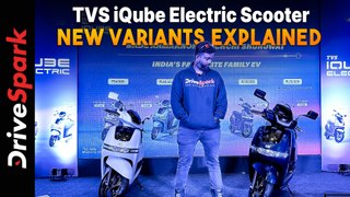 TVS iQube Electric Scooter | New Variants Explained in Tamil | Pearlvin Ashby