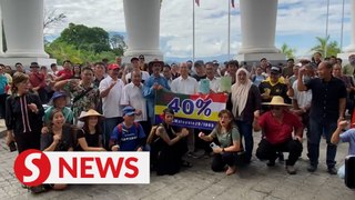 40% revenue rights: Hundreds turn up to show support on day of crucial hearing