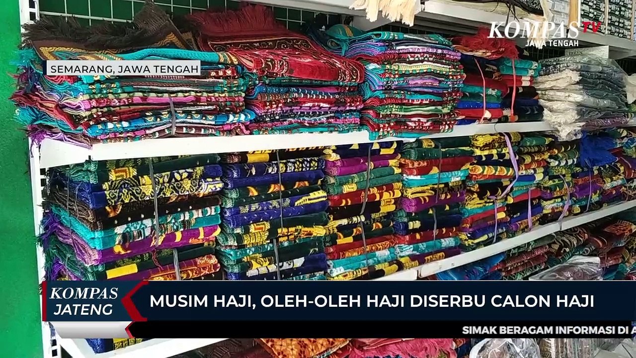 Musim Haji, Oleh-oleh Haji Diserbu Calon Haji