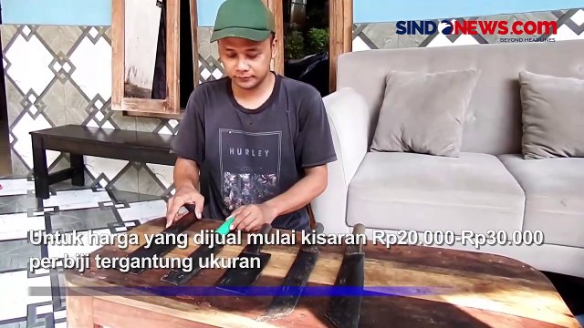 Perajin Pisau Potong di Yogyakarta Banjir Pesanan Jelang Idul Adha