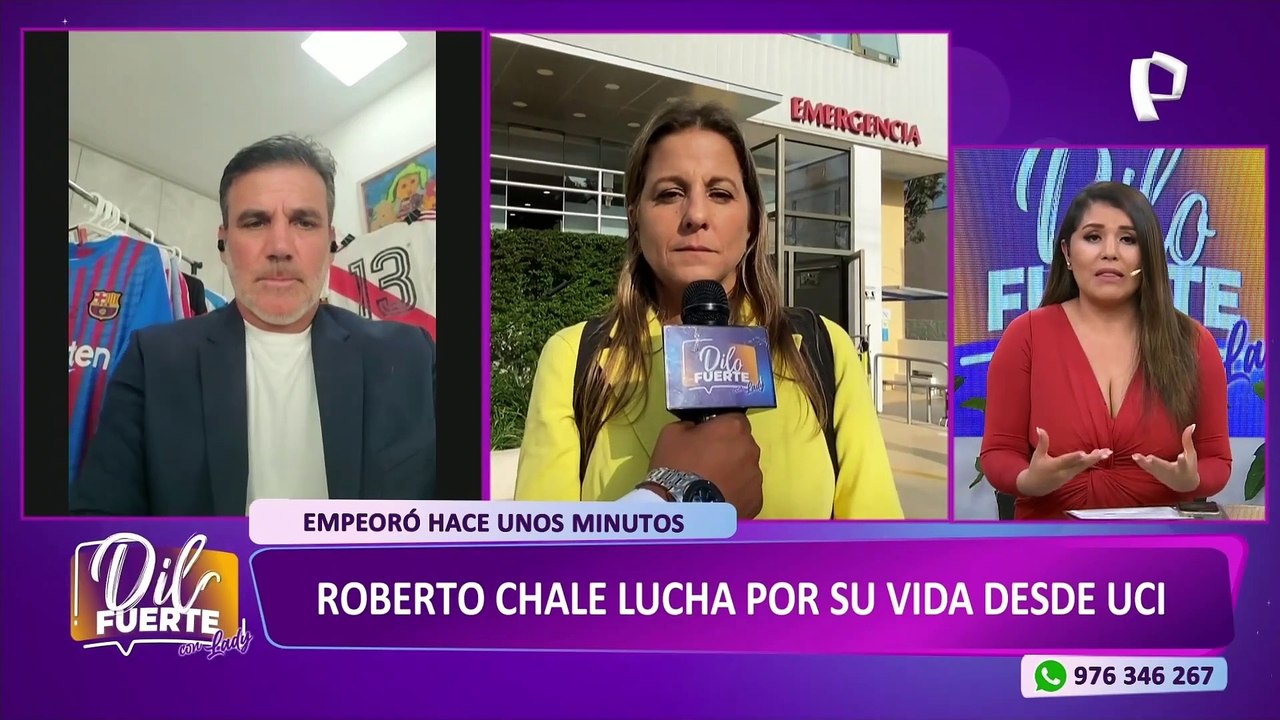 "Mañana es crucial para ayudar a Roberto Chale", asegura Omar Ruiz de Somocurcio