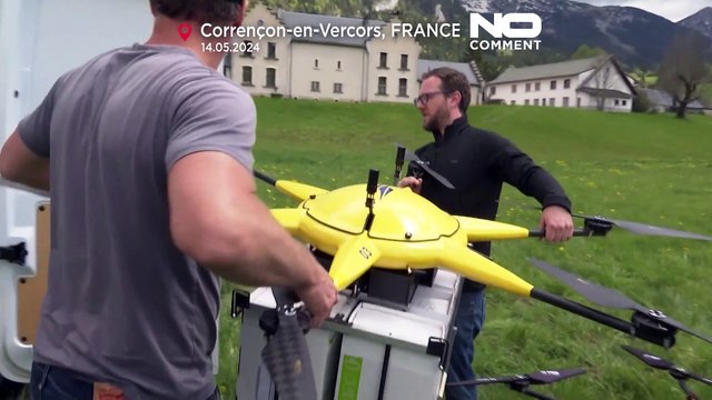 طائرات مسيّرة لإيصال البريد إلى مرتفعات فيركور في فرنسا