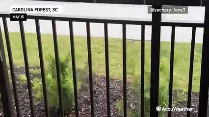 Storms drench the Southeast