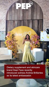 Andrea Brillantes new beauty ambassador of dietary supplement