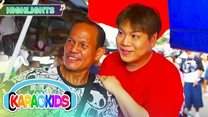 MC gives blessings to market shoppers | Karaokids