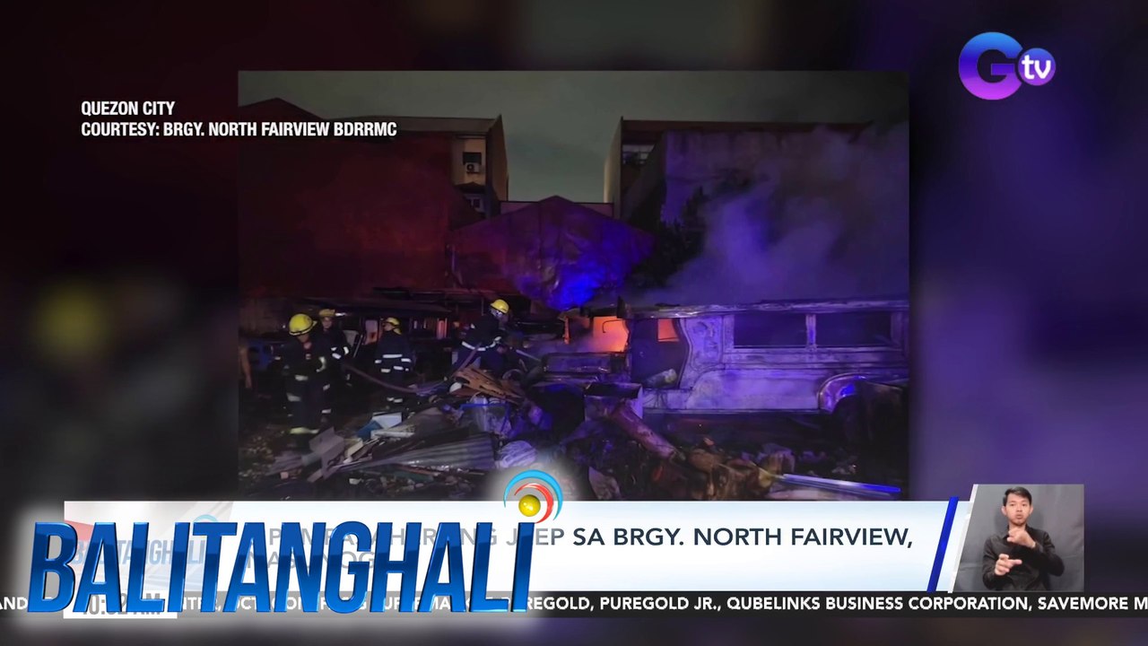 3 jeep, nasunog | BT