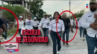 Refuerzan seguridad de Leticia Salazar, candidata a la alcaldía de Matamoros