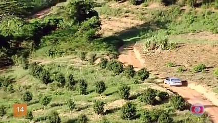 Novela O Rei do Gado (1996) - Marcos atropela Otávio sem querer