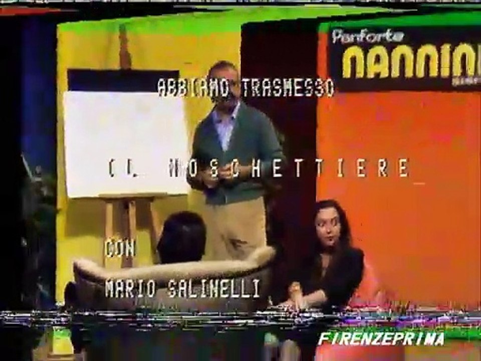 Il Moschettiere di Mario Salinelli con Alberto Fremura. Canale 48 - Sigla coda. 31 10 1979