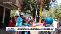 Rampok Satroni Alfamart Kraksaan di Siang Bolong