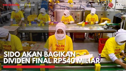 SIDO akan Bagikan Dividen Final Rp540 Miliar