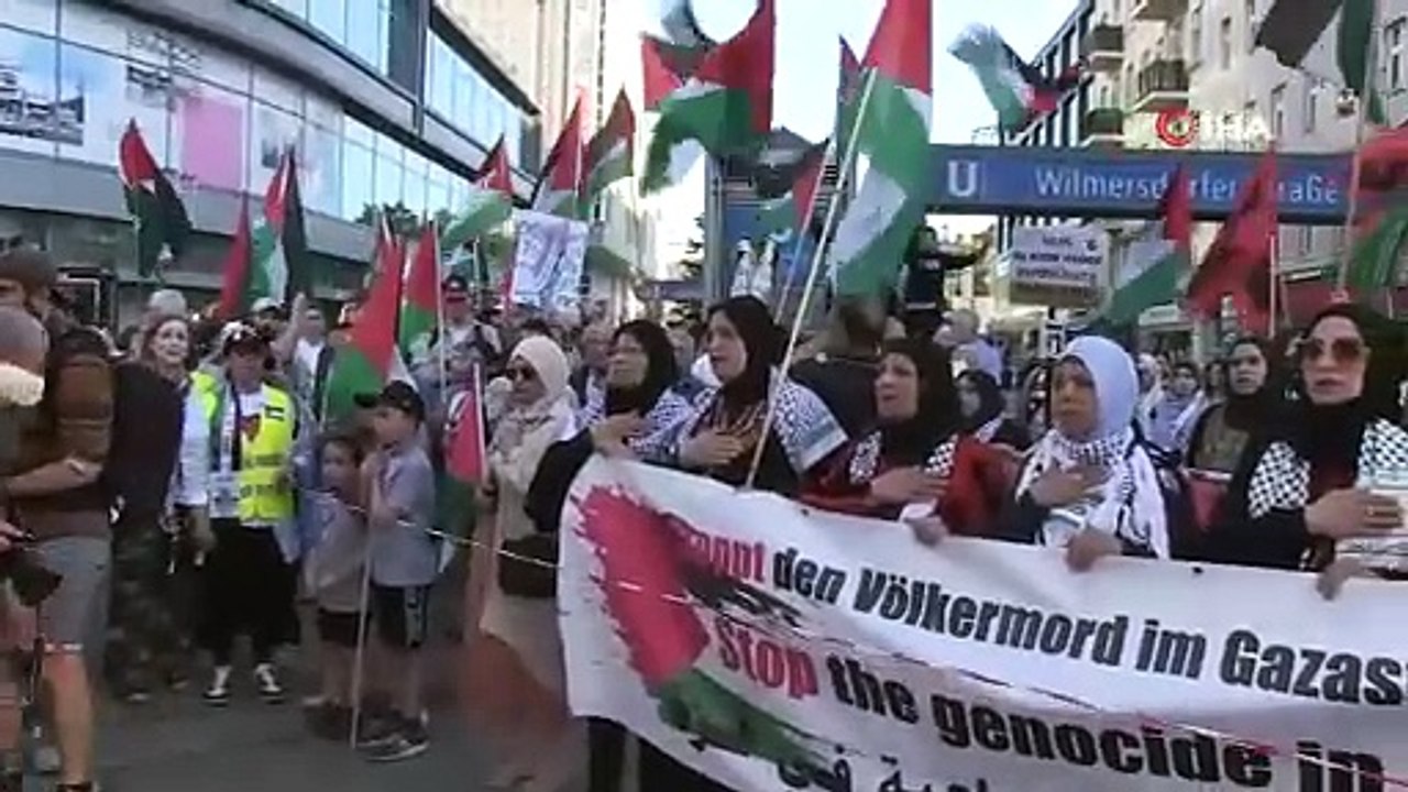 Berlin'de "Nakba Günü Yürüyüşü"