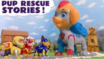 Paw Patrol Mighty Pups Toys Rescue Stories with the Mighty Twins Toy Cartoons for Kids Children