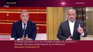 Alejandro Fernández (PP) se harta de la manipulación de Xabier Fortes (TVE): 
