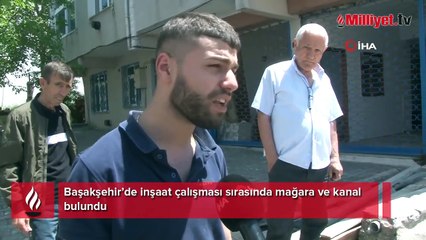 İnşaat çalışması sırasında mağara bulundu! ‘Topkapı’ya kadar gidiyor, göz göz odalar var'