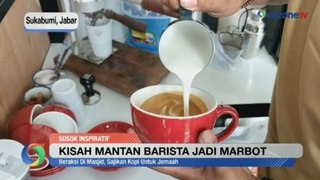 Kisah Mantan Barista Jadi Marbot, Jago Juggling Shaker