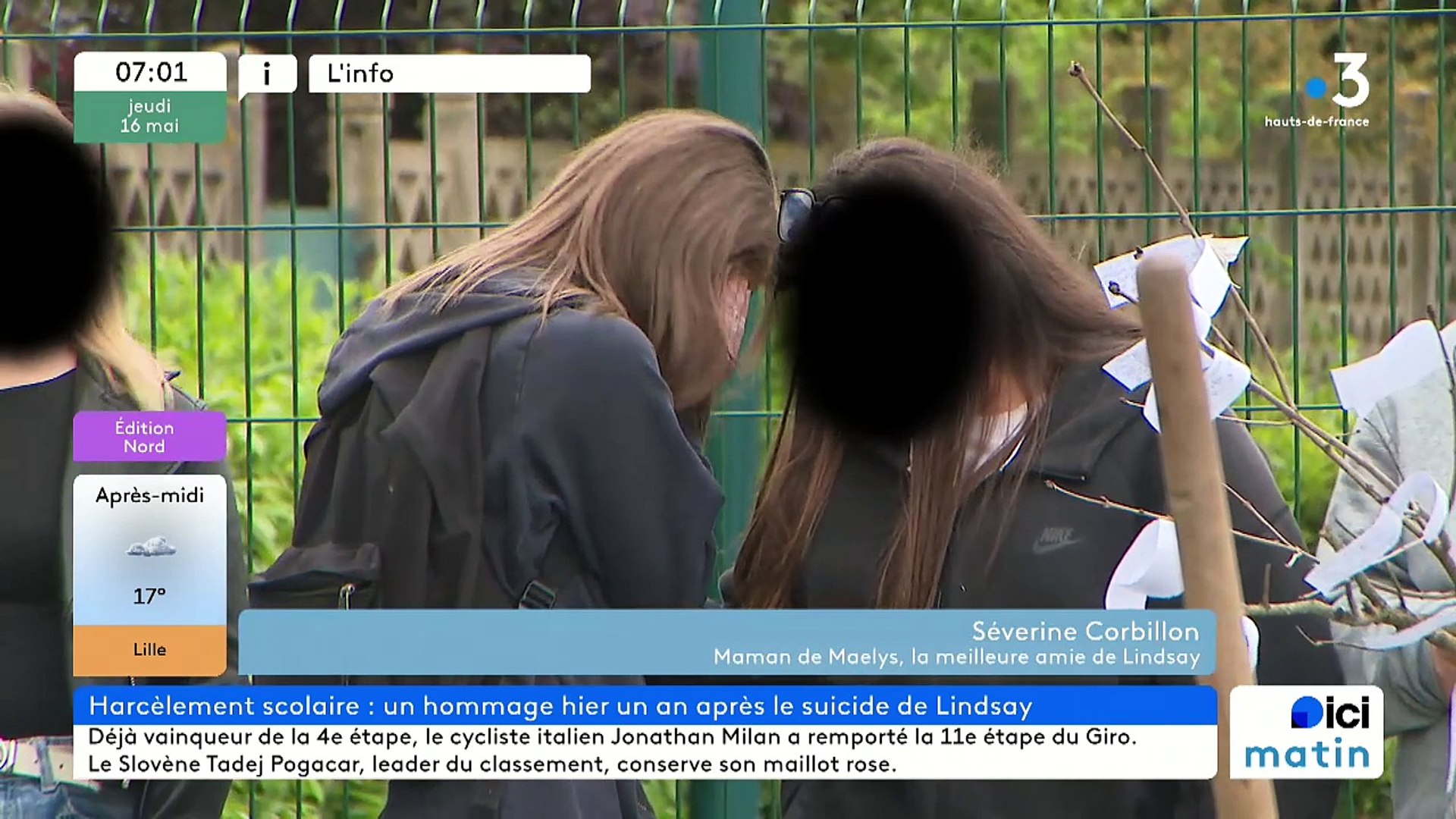 16/05/2024 - Le 6/9 de France Bleu Nord en vidéo