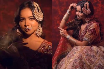 Manisha Rani ने अपनी अदाओं से बिखेरा जलवा, हैवी लहंगे और ज्वेलरी में पोस्ट किया वीडियो