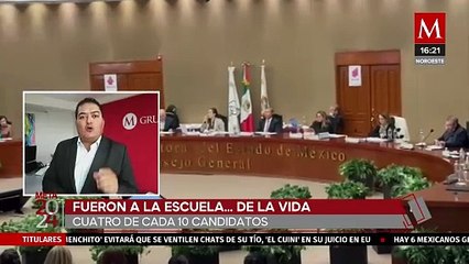 En Edomex, cuatro de cada 10 candidatos fueron a la escuela de la vida