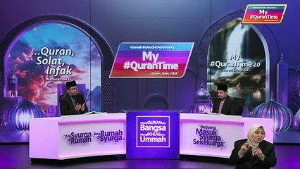 Episod 544 My #QuranTime 2.0 Ahad 9 Jun 2024 Surah Al-A'raf (7: 52-53) Halaman 157