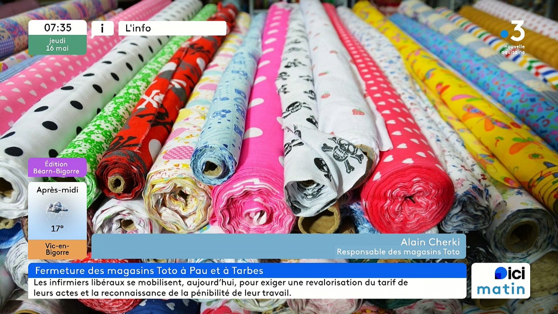 16/05/2024 - Le 6/9 de France Bleu Béarn Bigorre en vidéo