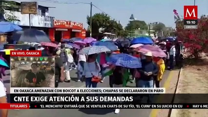 Maestros se movilizan en distintas entidades del país