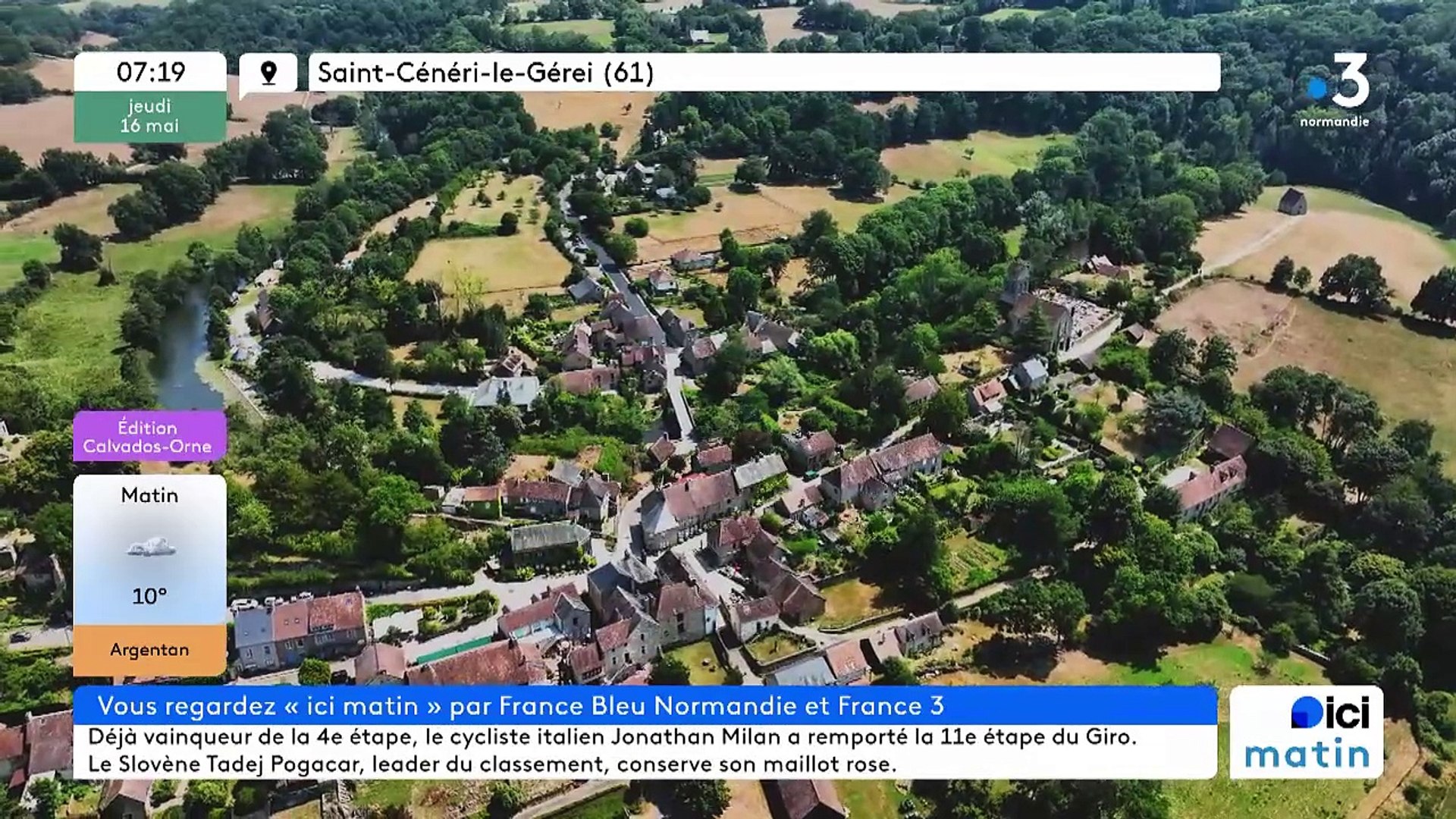 16/05/2024 - Le 6/9 de France Bleu Basse Normandie en vidéo