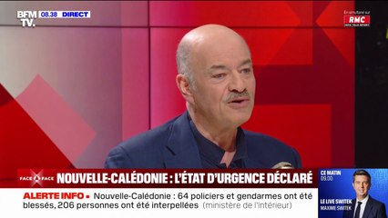 Nouvelle-Calédonie: "Depuis 2021, le gouvernement pousse à ce qu'on oublie les conditions de l'accord" de Nouméa estime Alain Bauer