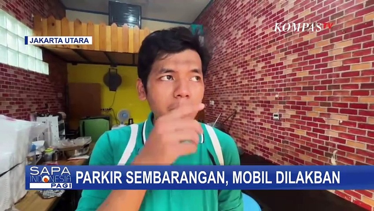 Viral di Medsos, Mobil Dilakban Gara-Gara Parkir Sembarangan di Jakarta Utara