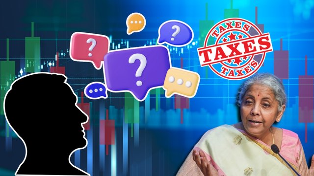 वित्त मंत्री निर्मला सीतारमण को टैक्स पेयर की गुगली; निवेश का रिस्क लिया, लेकिन मुनाफा ले गई सरकार