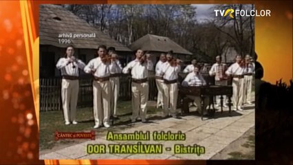 Ansamblul folcloric „Dor transilvan” si dirijor Stefan Cigu - Arhiva 1996