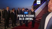 Putin a Pechino con Xi Jinping: 