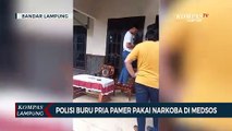 Polisi Buru Pria Pamer Pakai Narkoba di Medsos