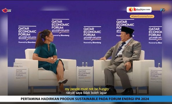 Prabowo Jadi Pembicara Saat Hadir di Qatar Economic Forum yang Berlangsung pada 14-16 Mei 2024