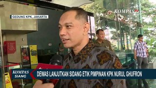Dewas Kembali Gelar Sidang Etik Wakil Ketua KPK Nurul Gufron