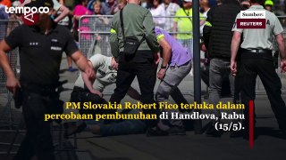 PM Slovakia Robert Fico Kritis Akibat Ditembak, Pelaku Langsung Ditangkap